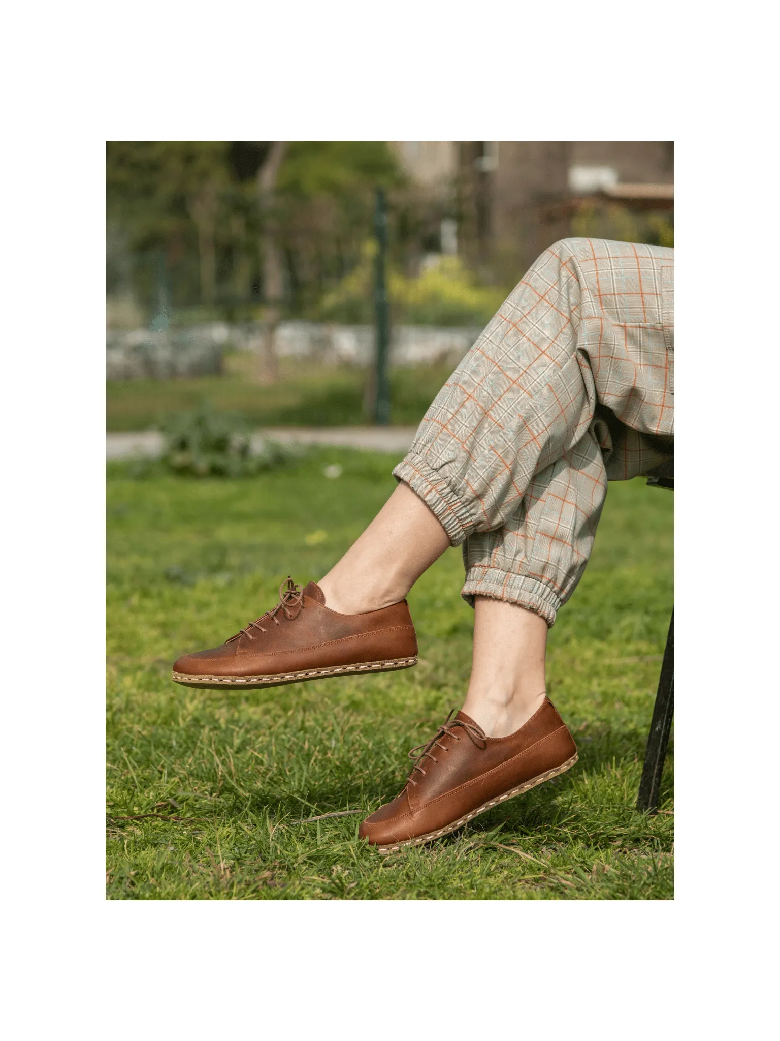 Men's Coffee Barefoot Sneakers