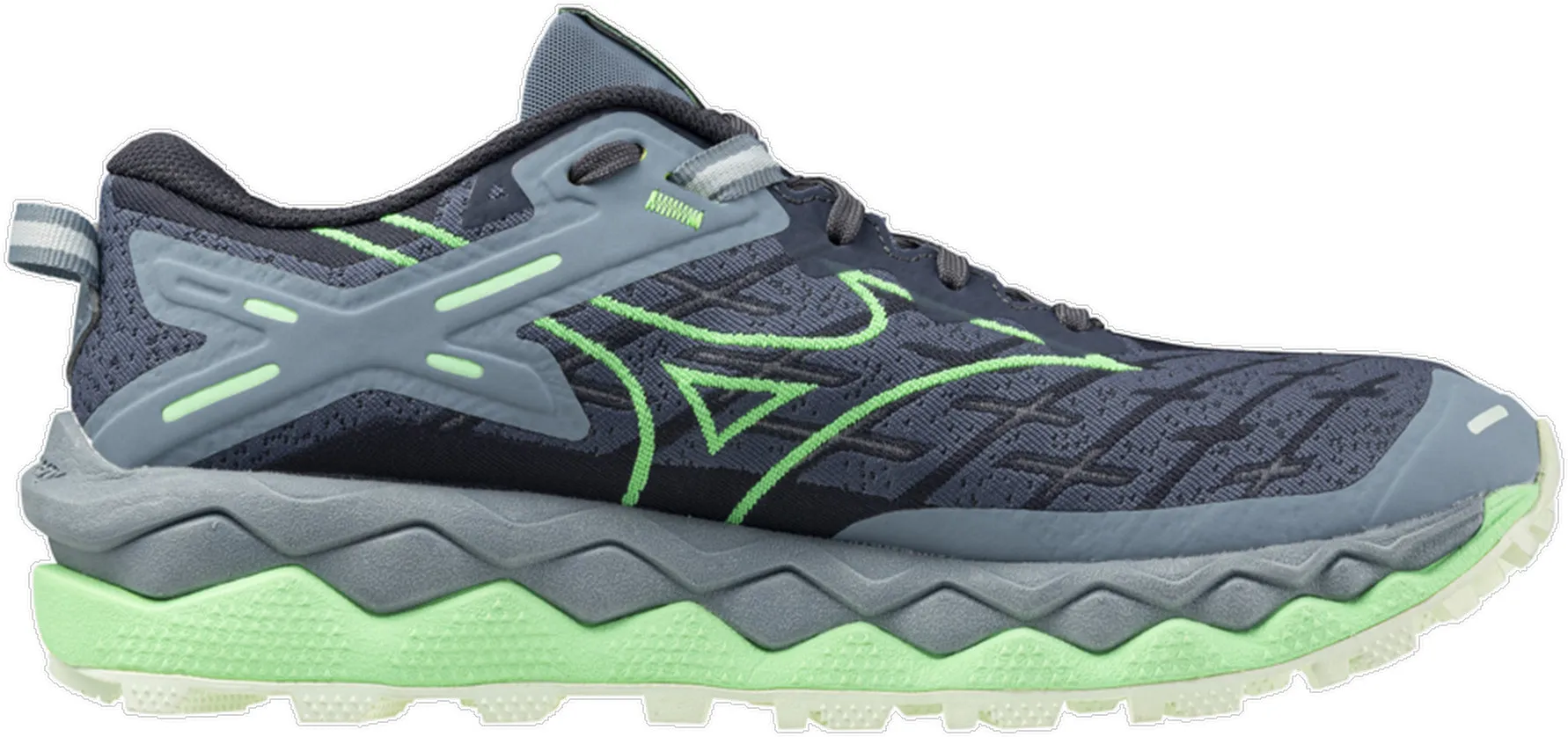 Mizuno Wave Mujin 10 Womens Trail Running Shoes - Blue