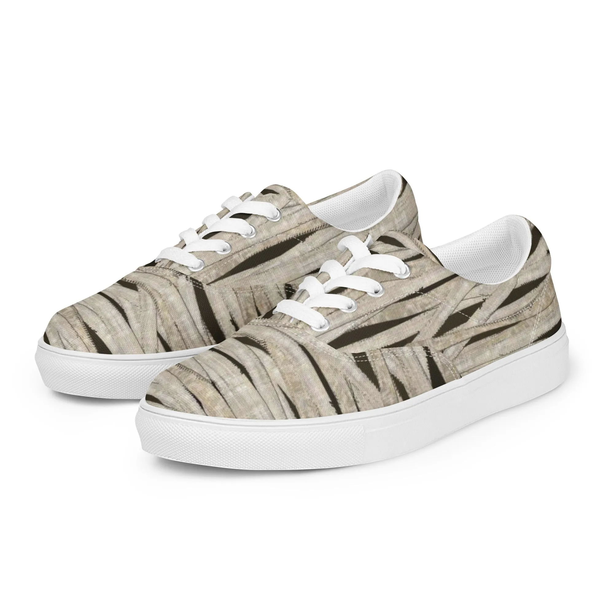 Mummy Wraps Men’s Lace-up Canvas Shoes