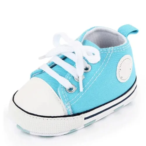 New Baby Shoes Boys Girls Classic Canvas Casual Sneakers Newborn First