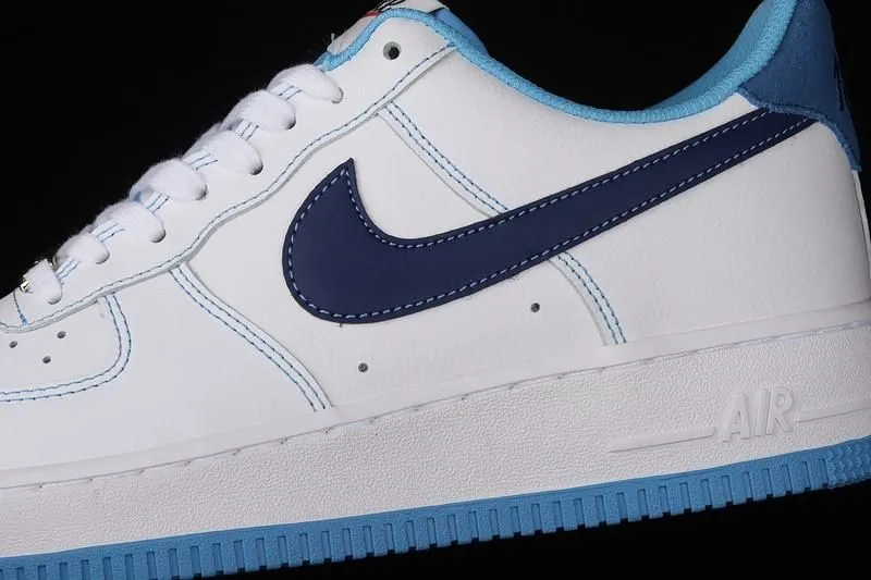 NikeMen's Air Force 1 AF1 Low First Use White University Blue