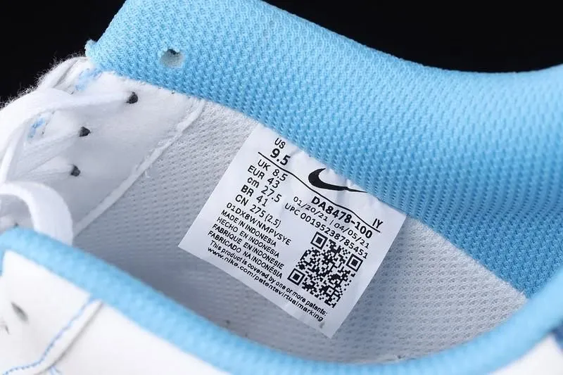 NikeMen's Air Force 1 AF1 Low First Use White University Blue