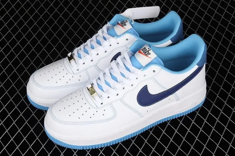 NikeMen's Air Force 1 AF1 Low First Use White University Blue