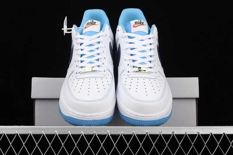 NikeMen's Air Force 1 AF1 Low First Use White University Blue