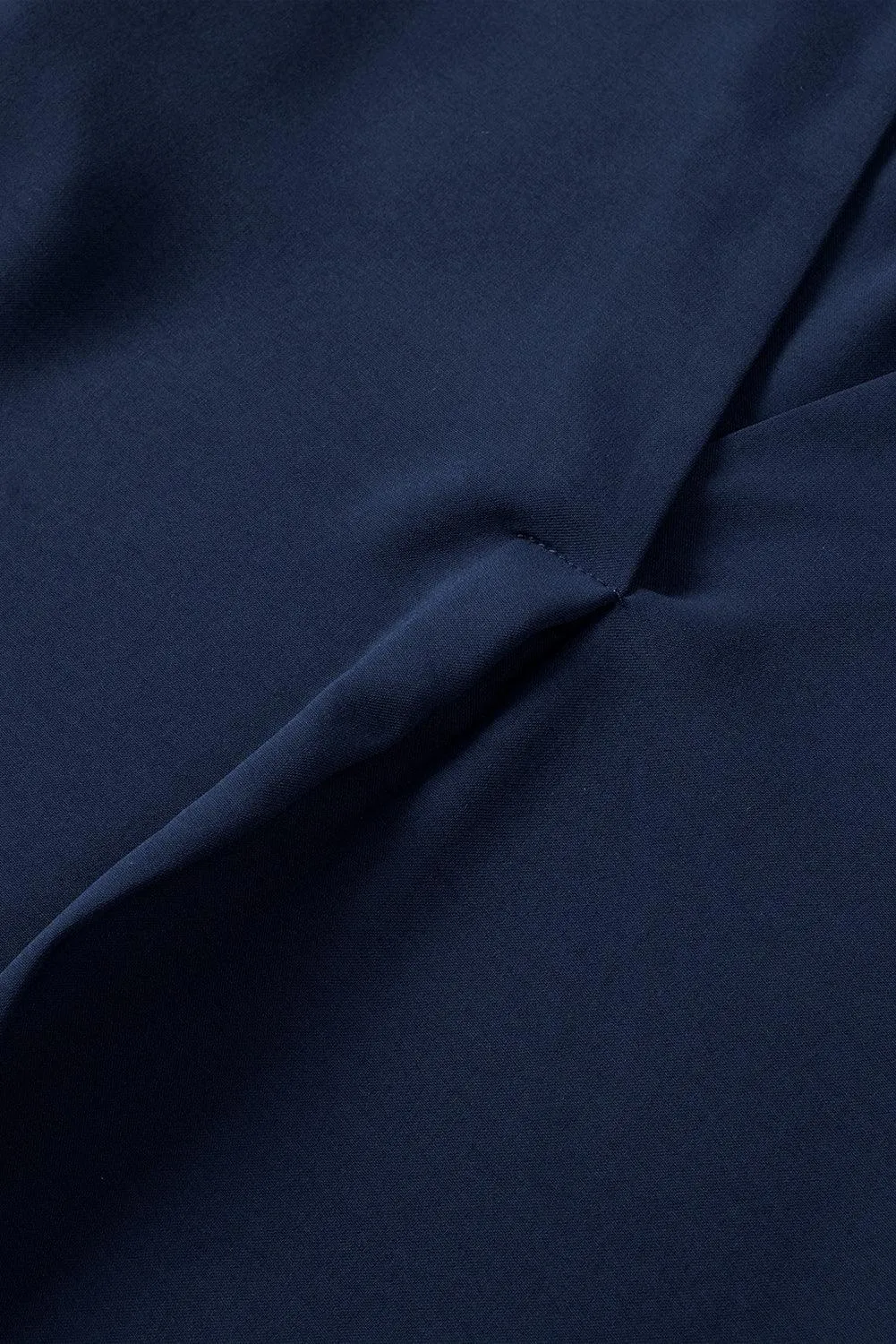 Obsidian Opulence Ruffled Sleeve Shift Dress