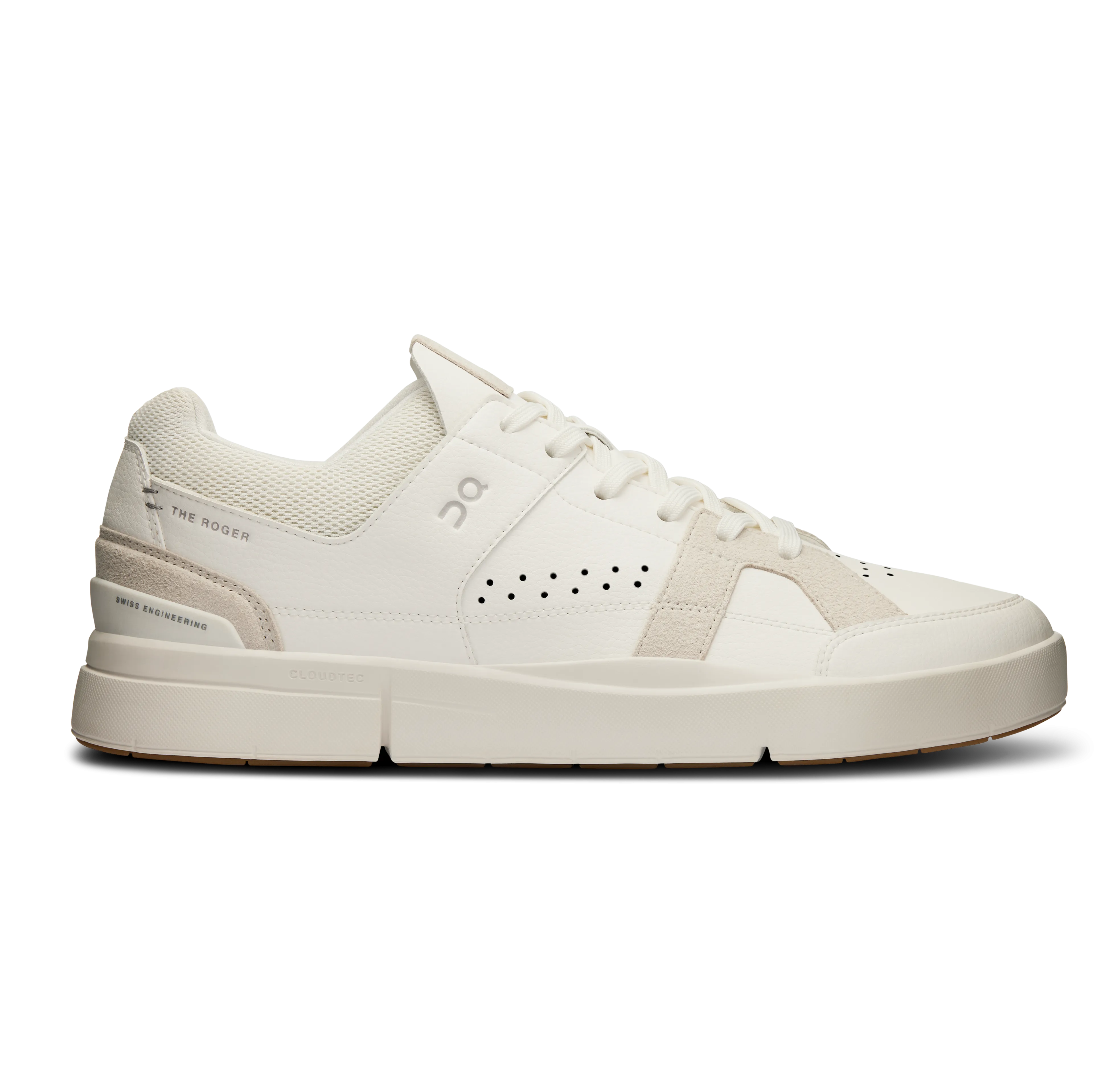 On Running Men's The Roger Clubhouse Shoes - White / Sand