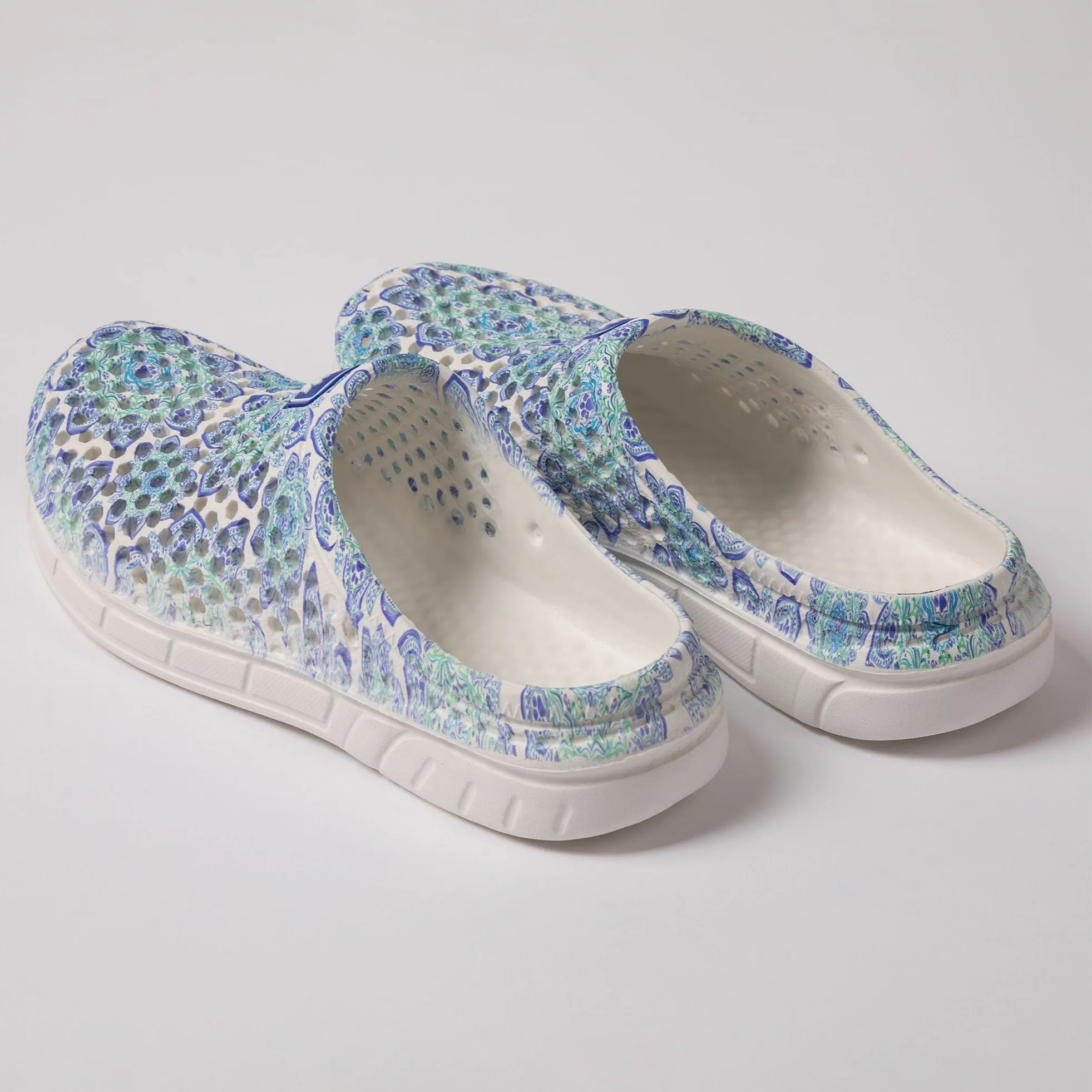 Rainbow Paw Slip-On Clogs