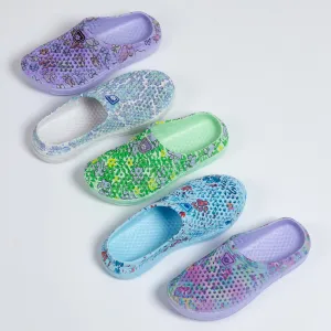 Rainbow Paw Slip-On Clogs