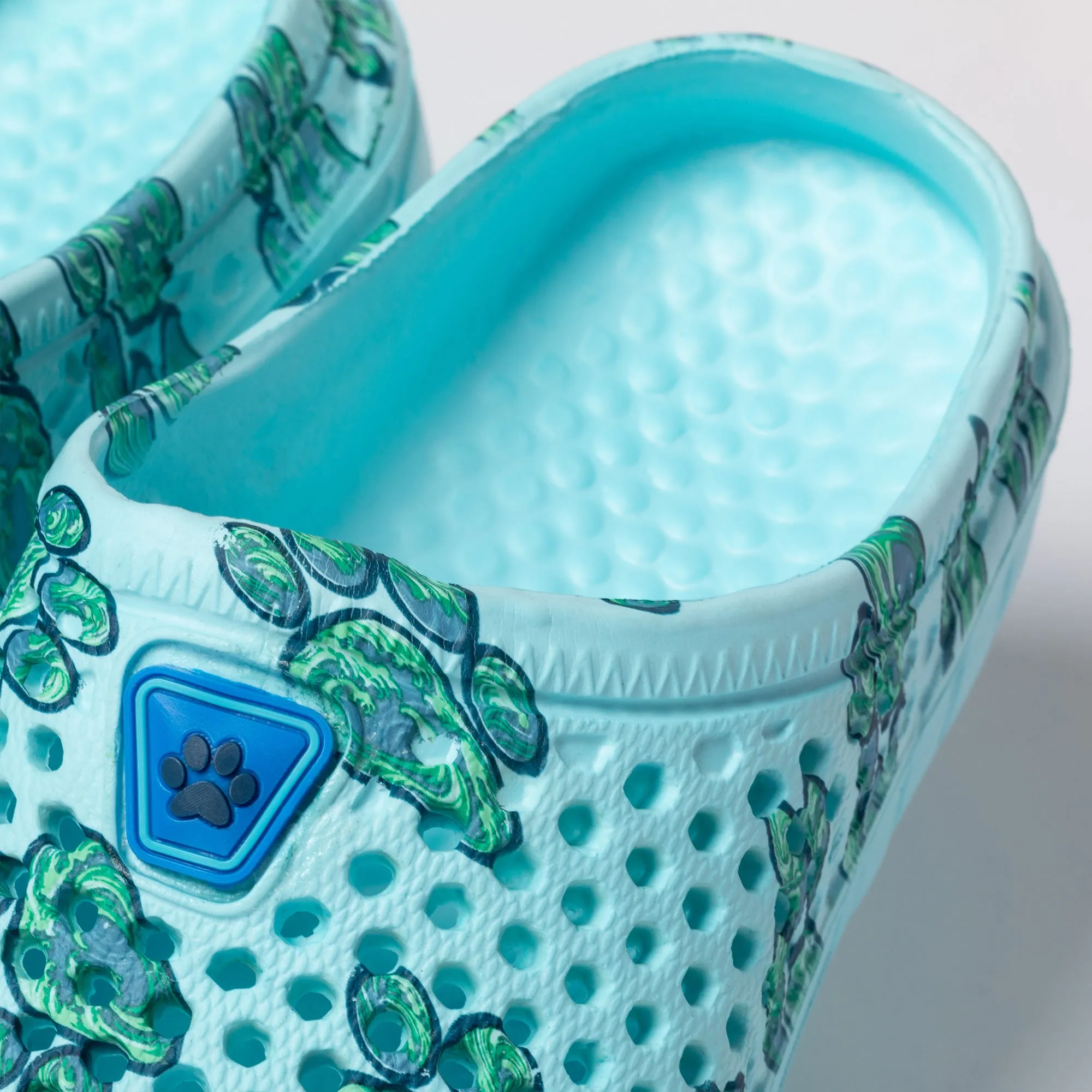 Rainbow Paw Slip-On Clogs
