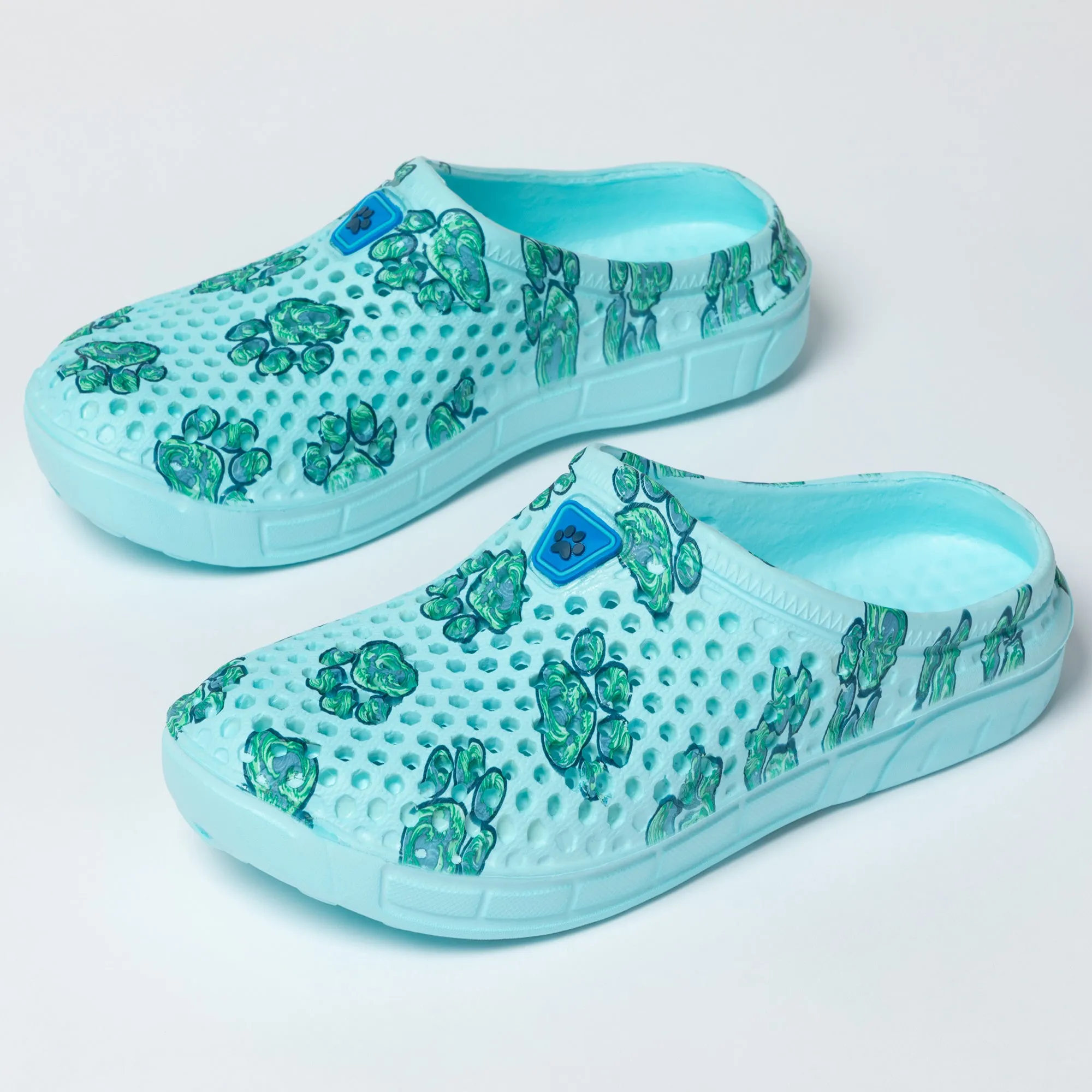 Rainbow Paw Slip-On Clogs