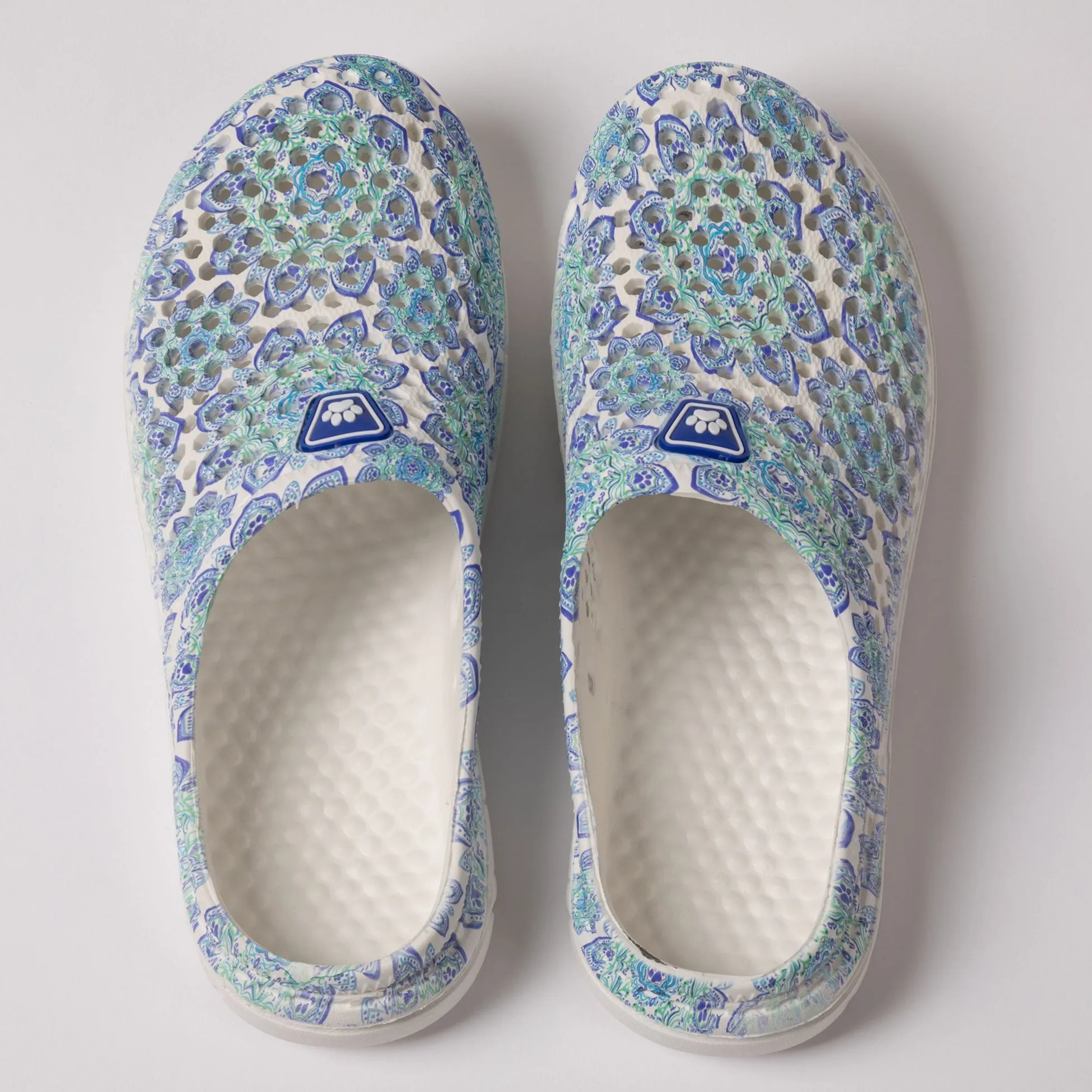 Rainbow Paw Slip-On Clogs