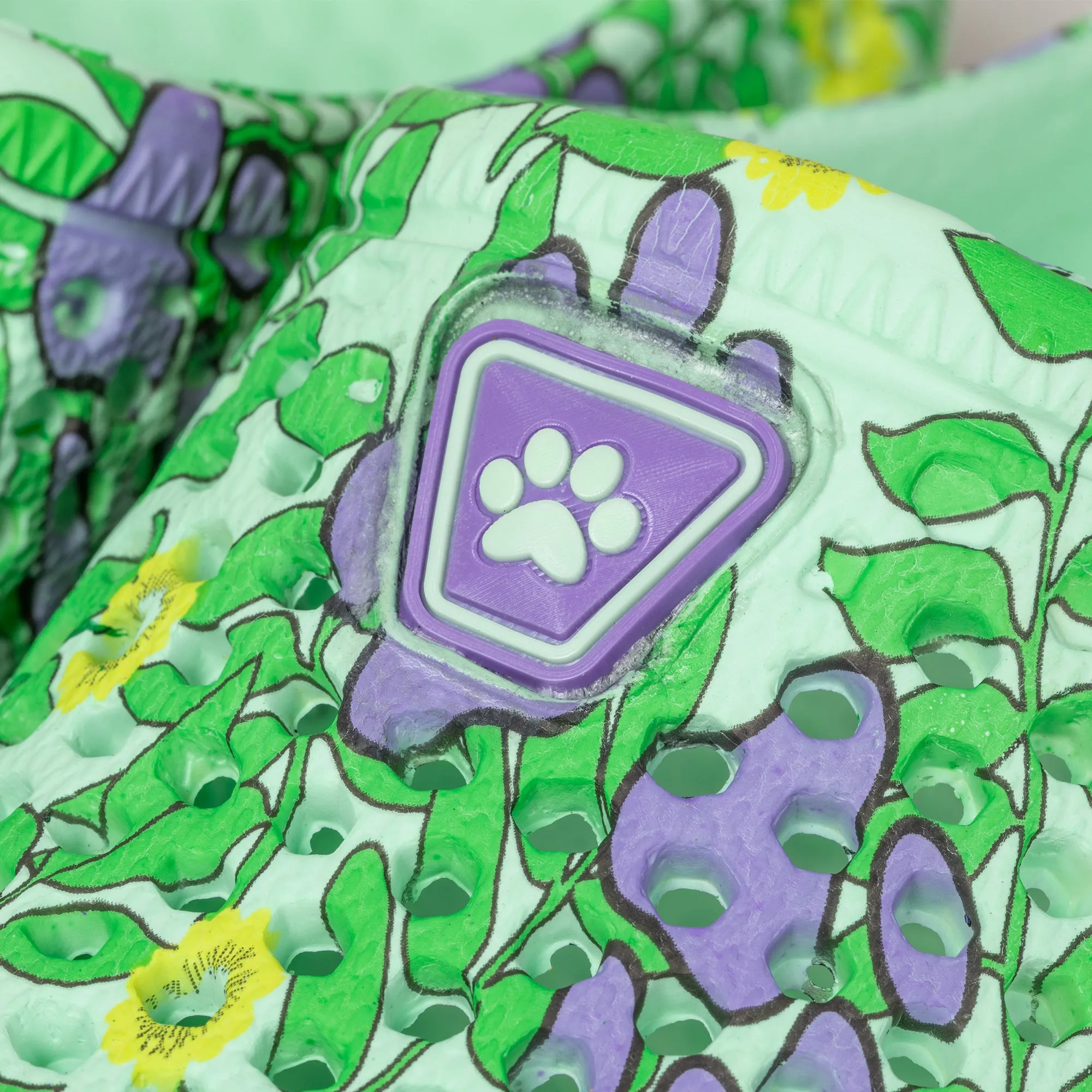 Rainbow Paw Slip-On Clogs