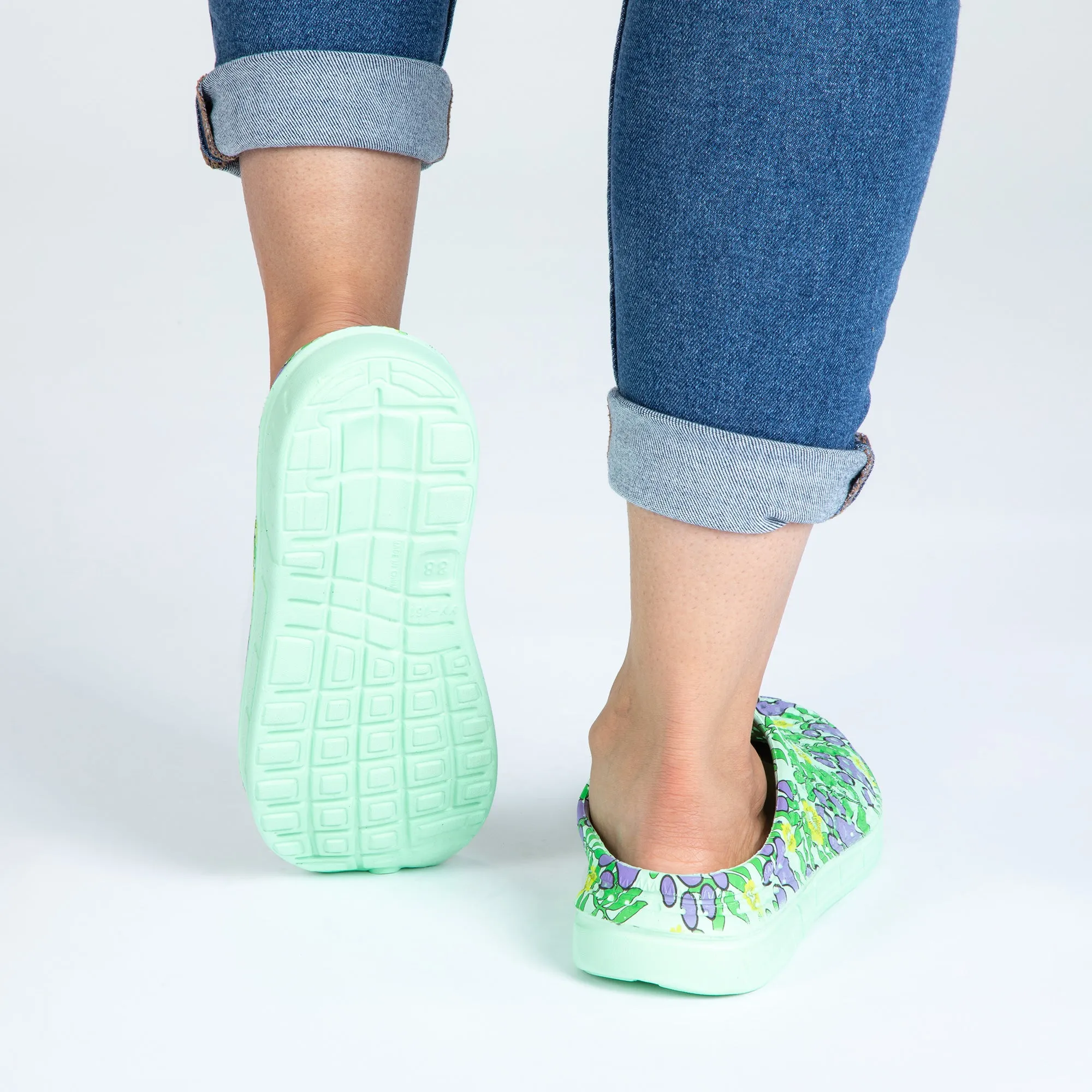 Rainbow Paw Slip-On Clogs