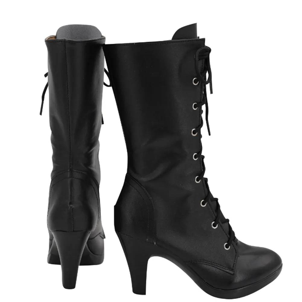 SeeCosplay Final Fantasy Shoes Custom Made Tifa Boots Halloween Costumes Accessory