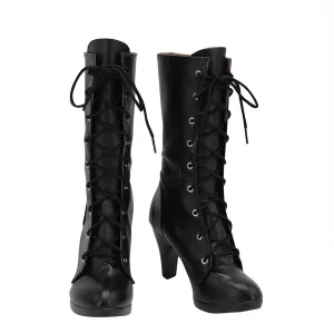 SeeCosplay Final Fantasy Shoes Custom Made Tifa Boots Halloween Costumes Accessory