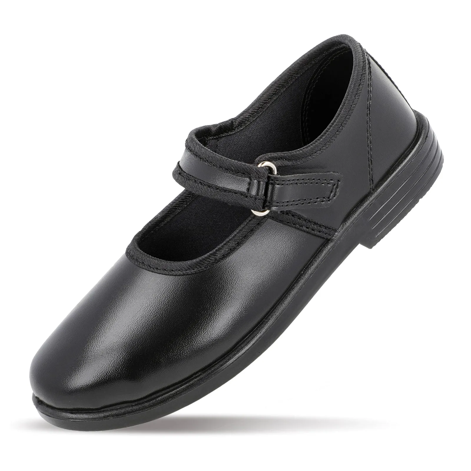 Senior Girls School Shoes - WV552 Black