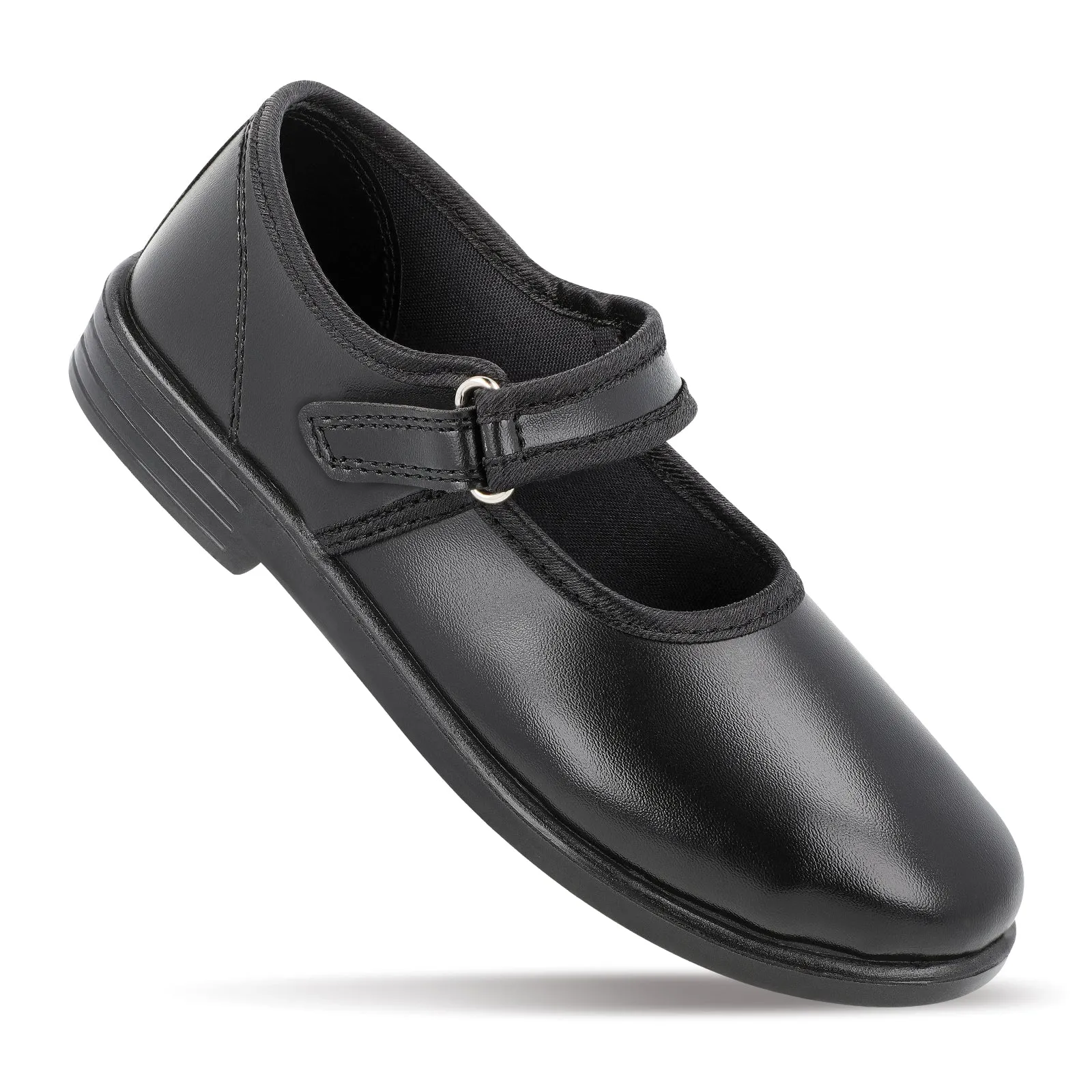 Senior Girls School Shoes - WV552 Black