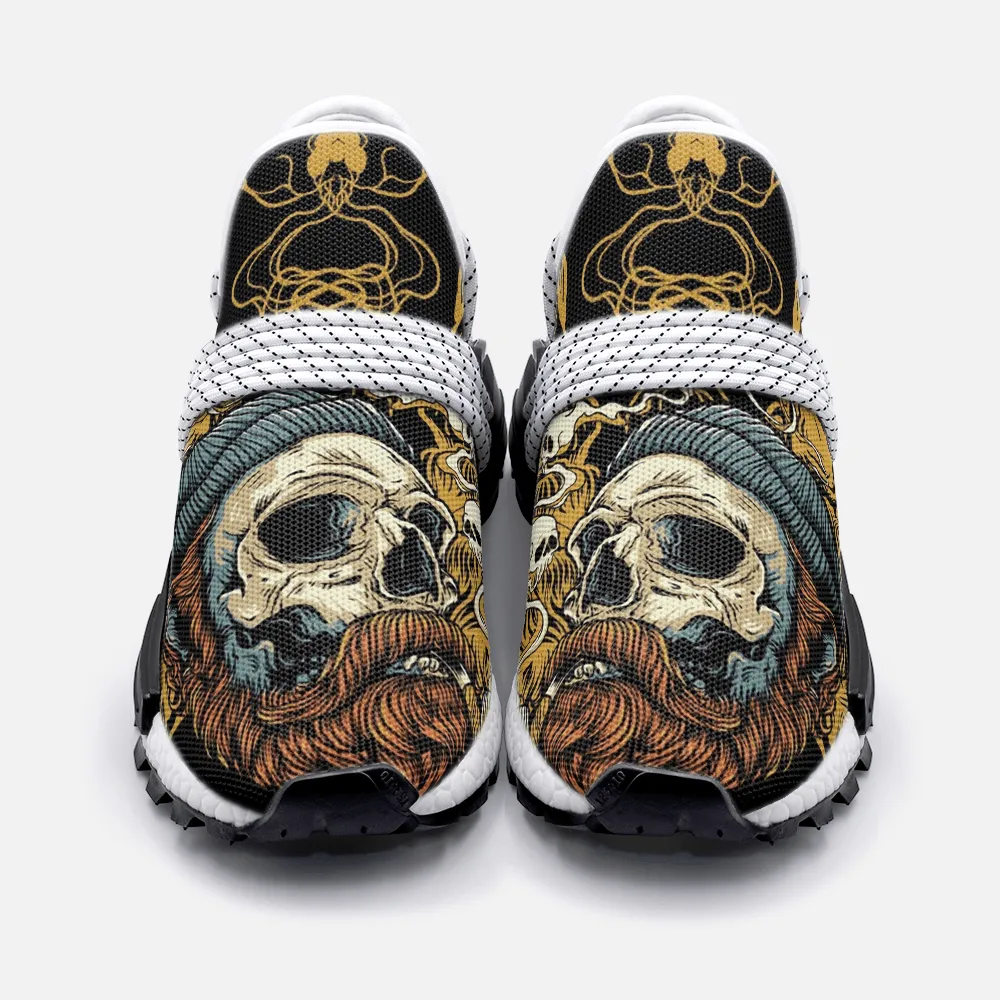 Smoking Skull sailor Unisex Lightweight Custom shoes
