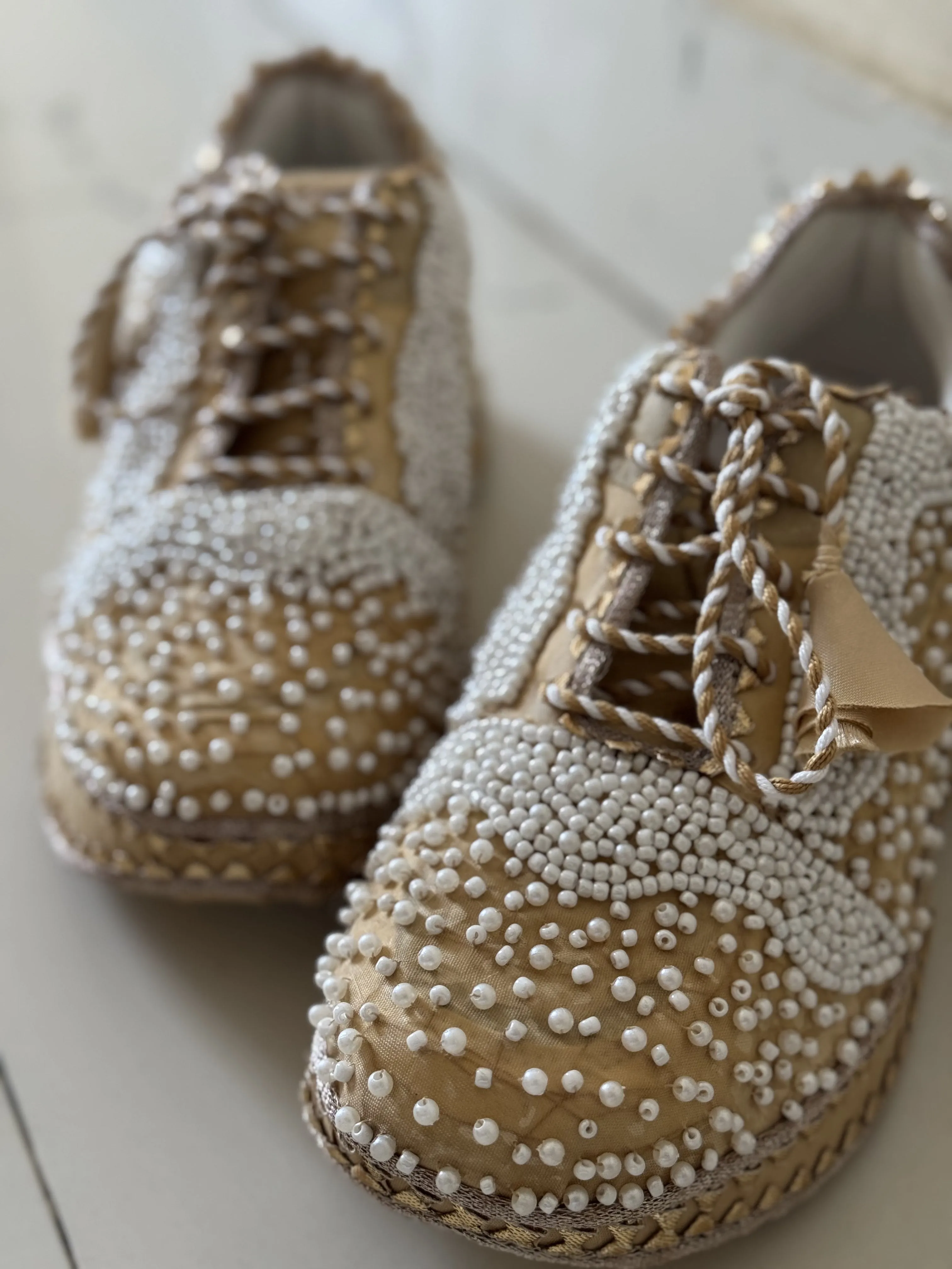 SNOW PEARL BRIDAL CHUNKY SNEAKERS