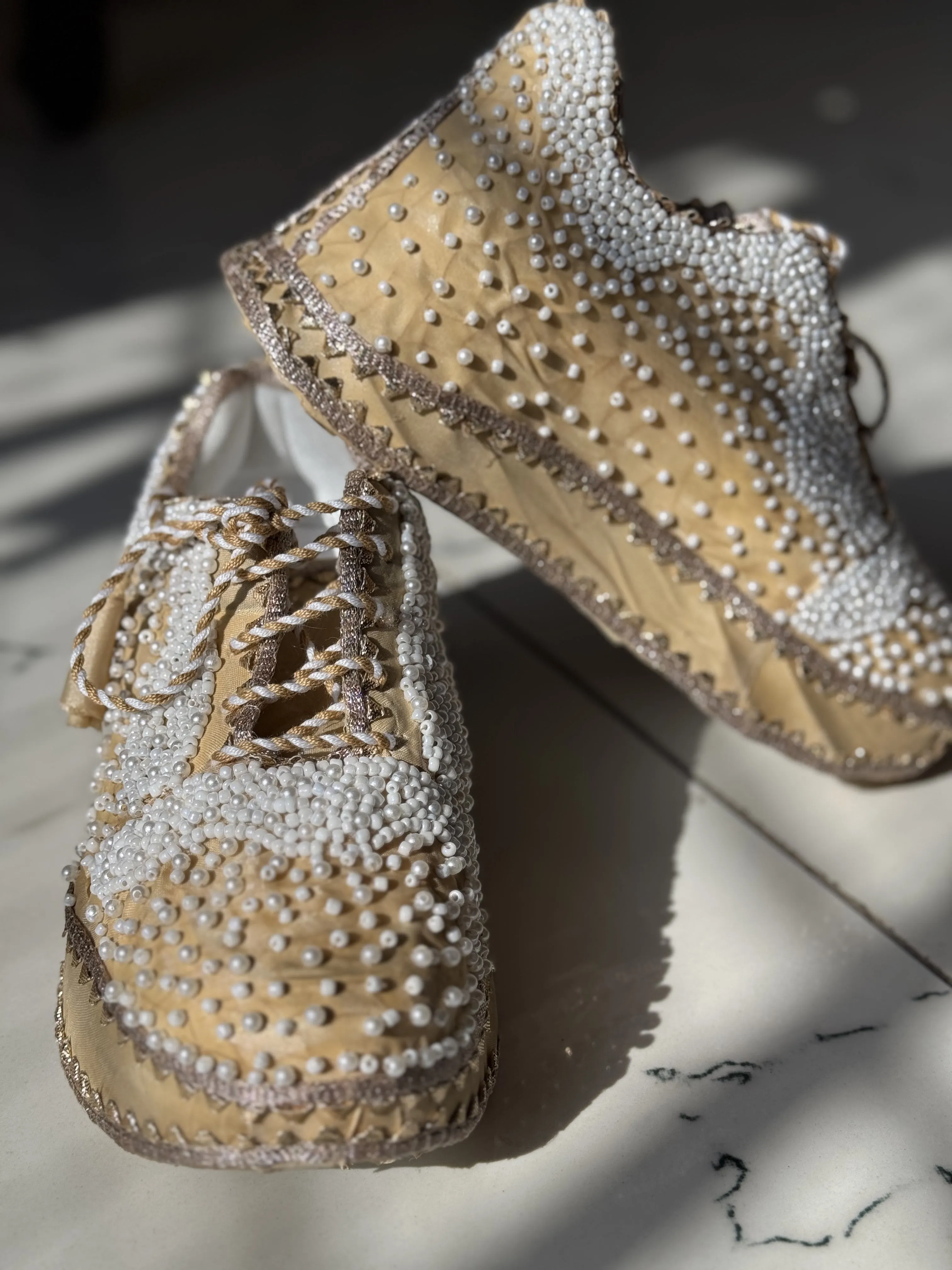 SNOW PEARL BRIDAL CHUNKY SNEAKERS