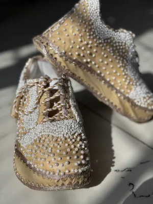 SNOW PEARL BRIDAL CHUNKY SNEAKERS