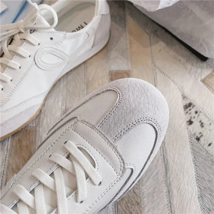 Spring and Fall Comfortable Breathable Walking Shoes Retro Shoes Flat Casual Shoes Women's Lightweight Classic Sneakers