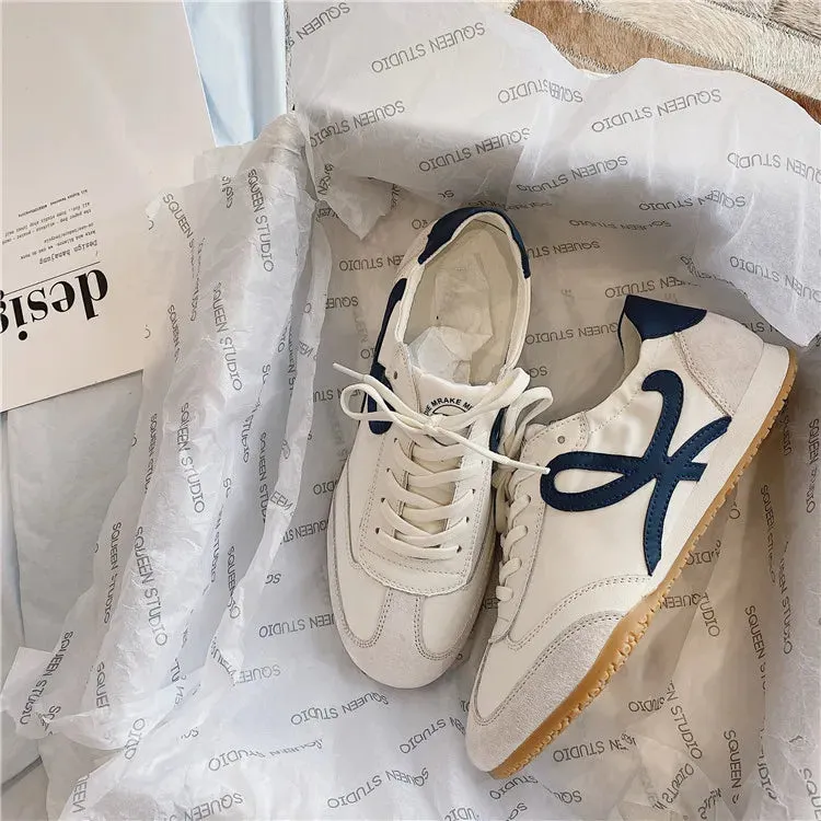 Spring and Fall Comfortable Breathable Walking Shoes Retro Shoes Flat Casual Shoes Women's Lightweight Classic Sneakers