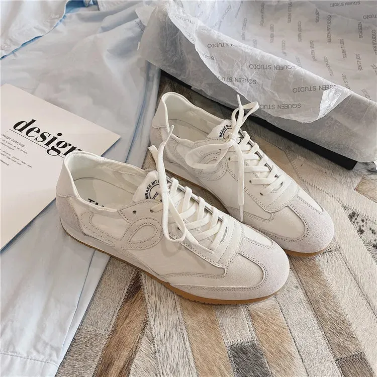 Spring and Fall Comfortable Breathable Walking Shoes Retro Shoes Flat Casual Shoes Women's Lightweight Classic Sneakers