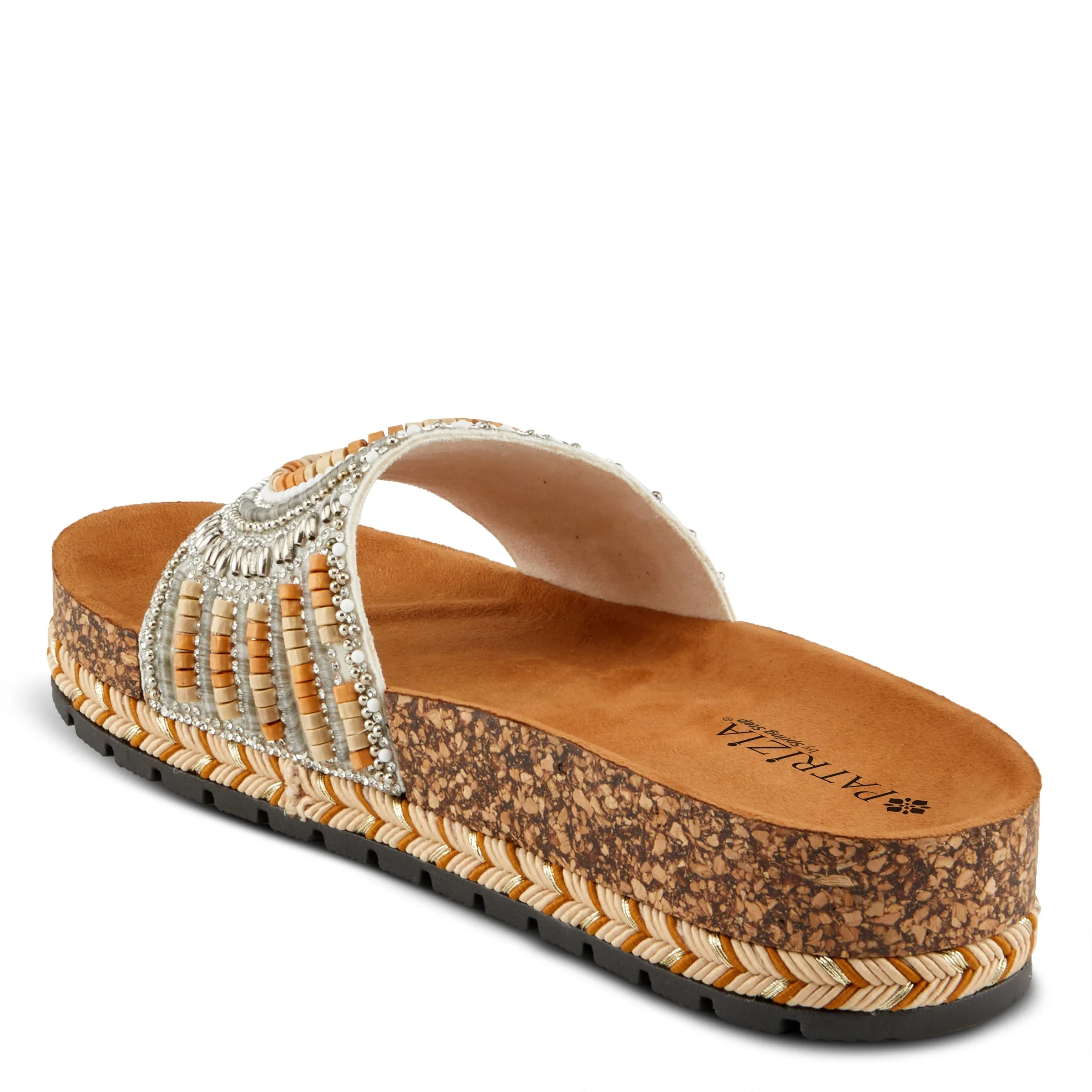 Spring Step Shoes  Patrizia Swirla Sandals Women’s Multicolor Vegan Wedge