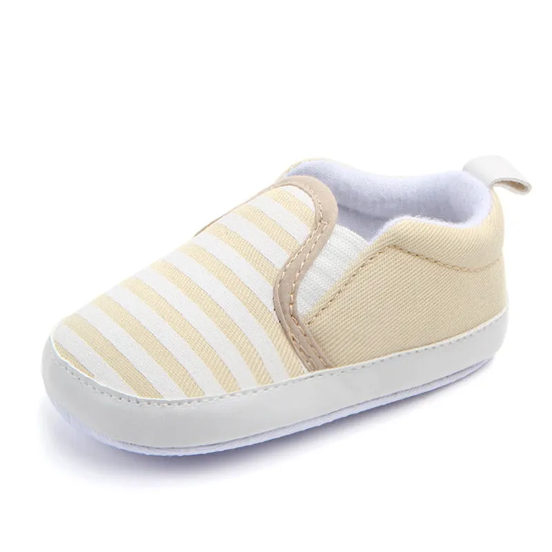 Toddler First Walkers Striped Loafers