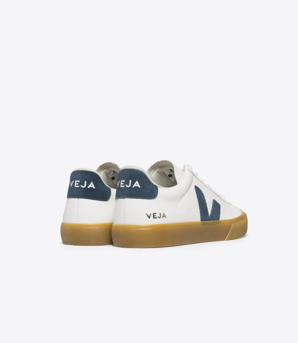 Veja Campo Chrome Free Leather Sneaker - Extra White California Natural