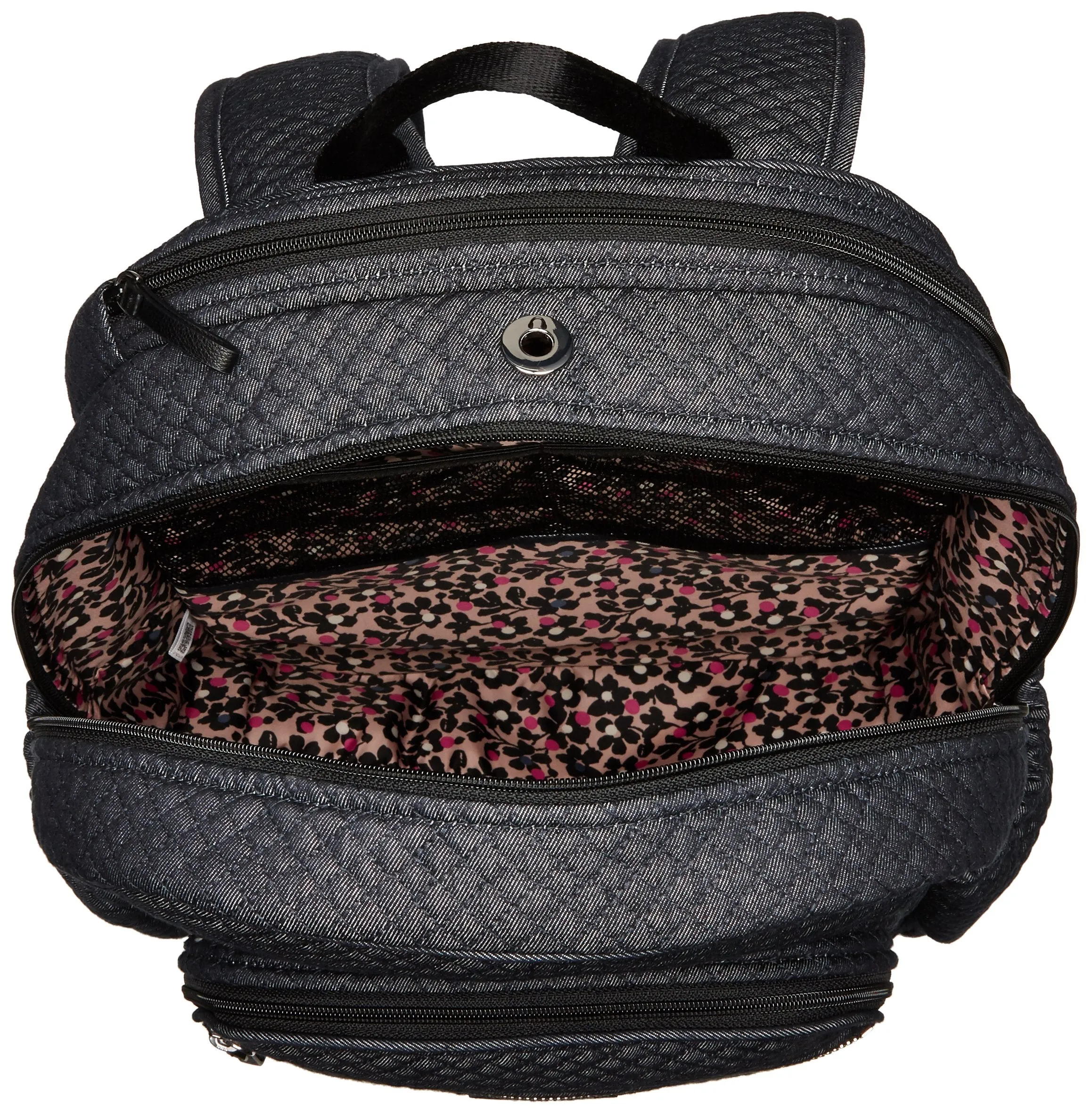 Vera Bradley Women's Iconic Campus Backpack, denim navy