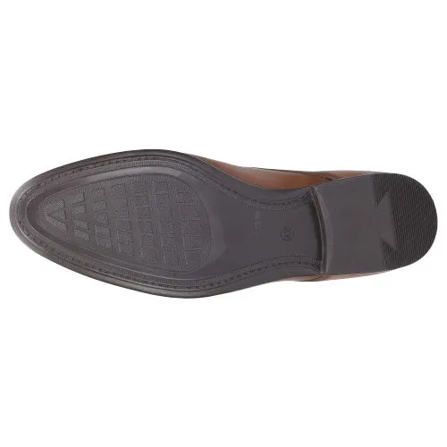 Wojas Brown Leather Dress Shoes | 9036-52