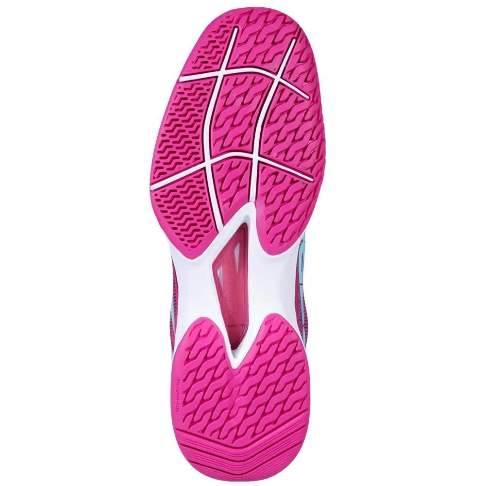 Women's Jet Mach I Purple and Blue Pastel Tennis Shoes