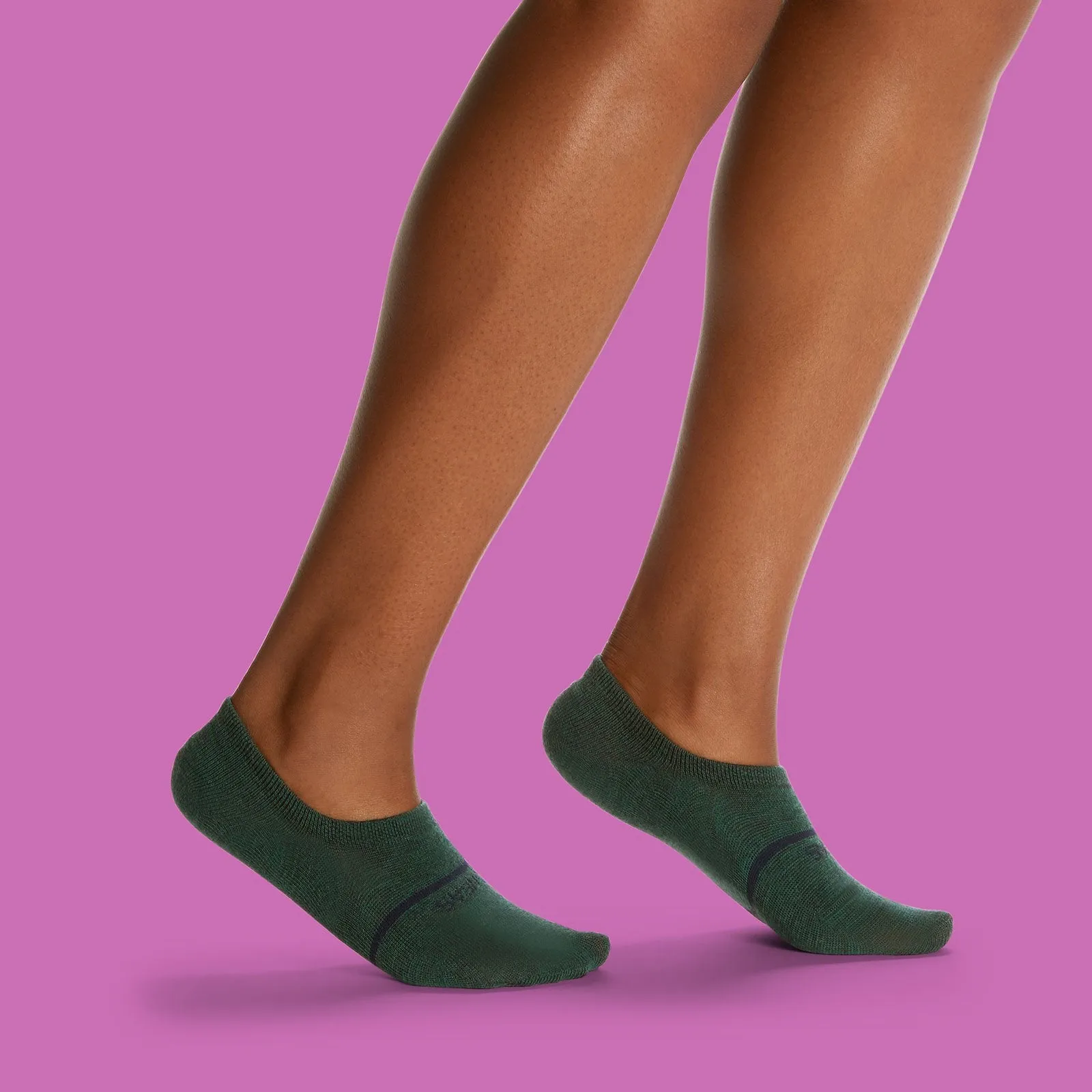 Women's Lightweight Merino Wool No Show Socks