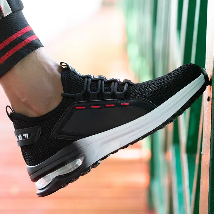 Work Safety Sneakers Steel-Capped PPE Breathable Lightweight Shoes