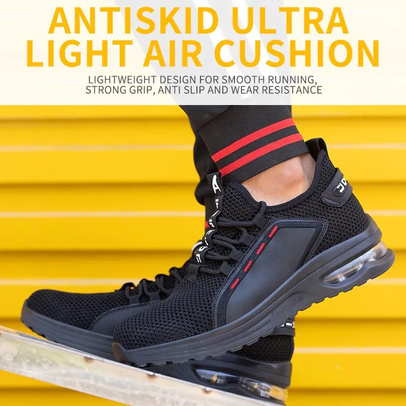 Work Safety Sneakers Steel-Capped PPE Breathable Lightweight Shoes