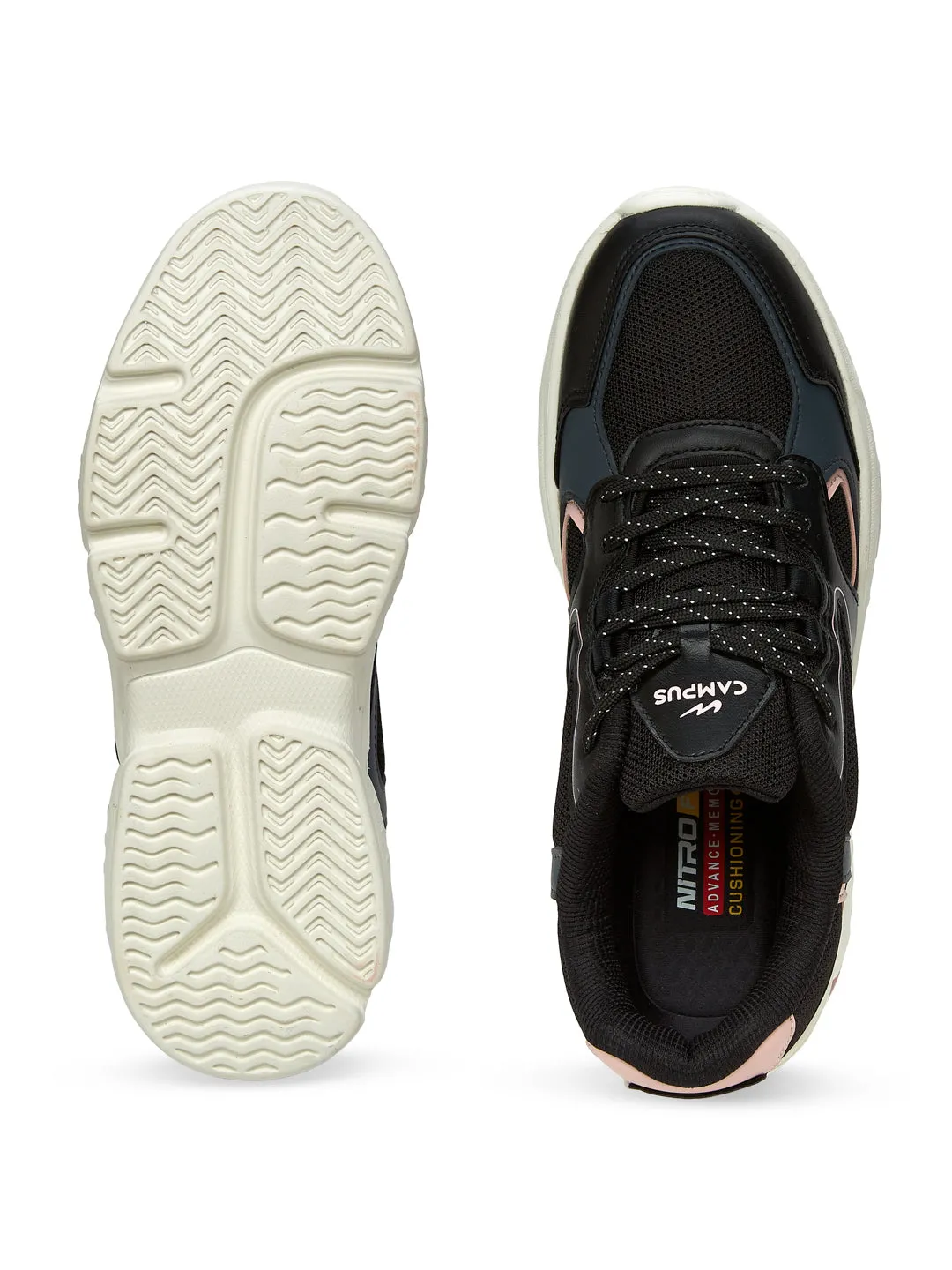 YASMIN Black Women's Sneakers